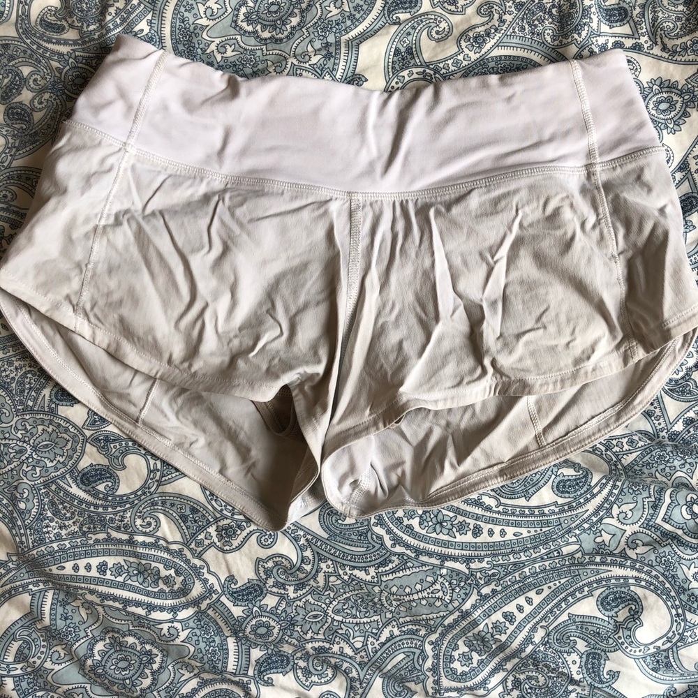 Lululemon grey athletic shorts